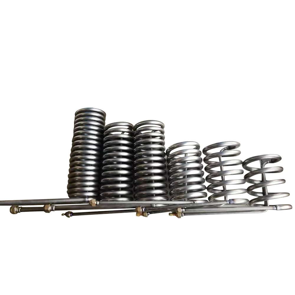 

1.5HP titanium tube evaporator, seafood pond, fishpond, fish tank, refrigeration titanium tube (6.5 circles)