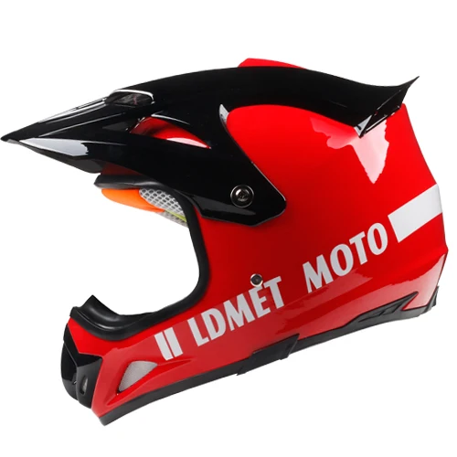 Мотоциклетный шлем для мотокросса, мотоциклетный шлем Casco de Moto, внедорожный шлем для спуска на гору, шлем в горошек, одобренный гоночный квадроцикл - Цвет: 9