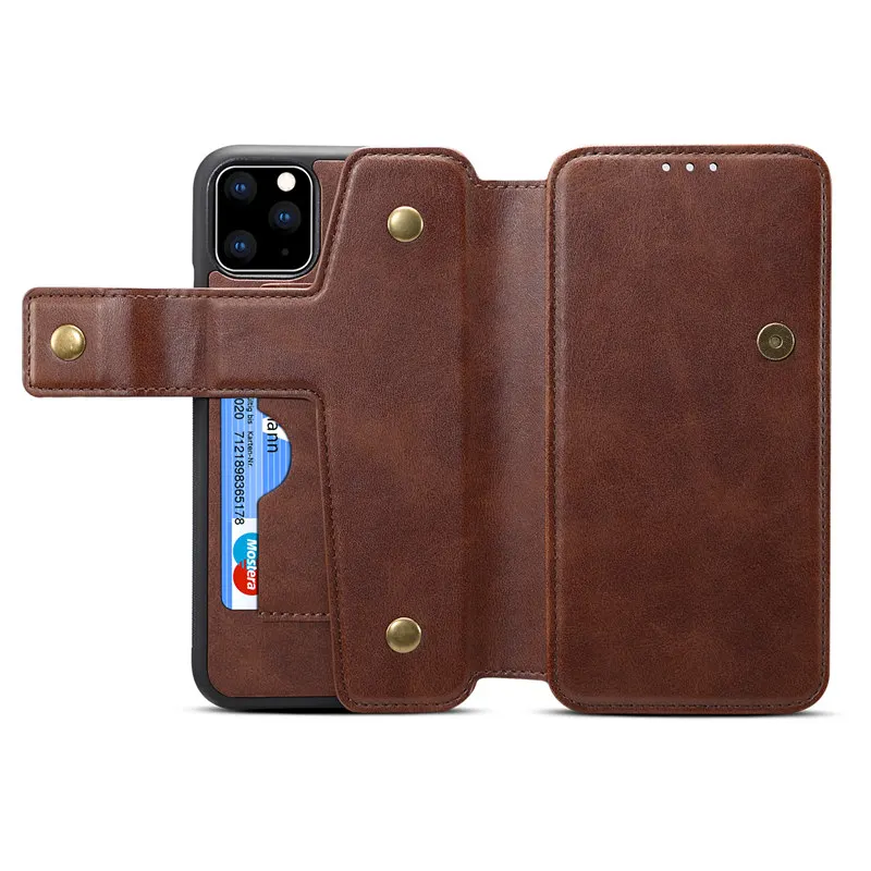 LOVERONY Натуральная кожа флип Роскошный чехол для телефона для iPhone 11 Pro MAX X 7 8 Plus 2 в 1 защитный чехол кошелек карман для карт Капа