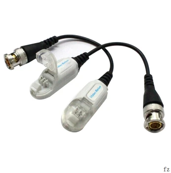

100 Pairs CCTV Video Transceiver Anti Thunder Twisted Passive Video Transceiver Copper BNC Waterproof Anti-interference