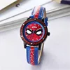 Children Cartoon Watch Boy Primary School Student Clock Spiderman Quartz Watch Luminous Pointer Boy's WristWatch 1