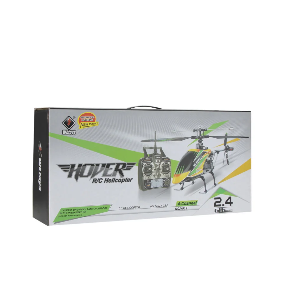 V912 RC вертолет бесщеточная модернизация версия идеальный 4CH одно лезвие RC игрушки для подростка RC игрушки на открытом воздухе