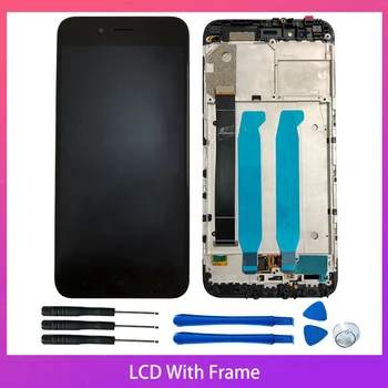 

5.5"AAA+Quality For Xiaomi Mi A1 LCD Display White Frame Touch Screen Panel Replacement Spare Parts For Xiaomi Mi 5X LCD