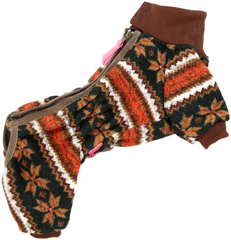 

FOR MY DOGS FOR MY DOGS jumpsuit dog brown for FW417-2017 M boys