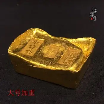 

Make old-fashioned (Qing Dynasty. Bricks) Gold Ingot Projects for Movies and Television