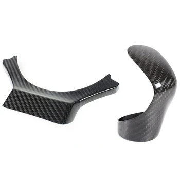 

Carbon Fiber Steering Wheel Trim + Shift Knob Cover for Lexus Is RC NX Is