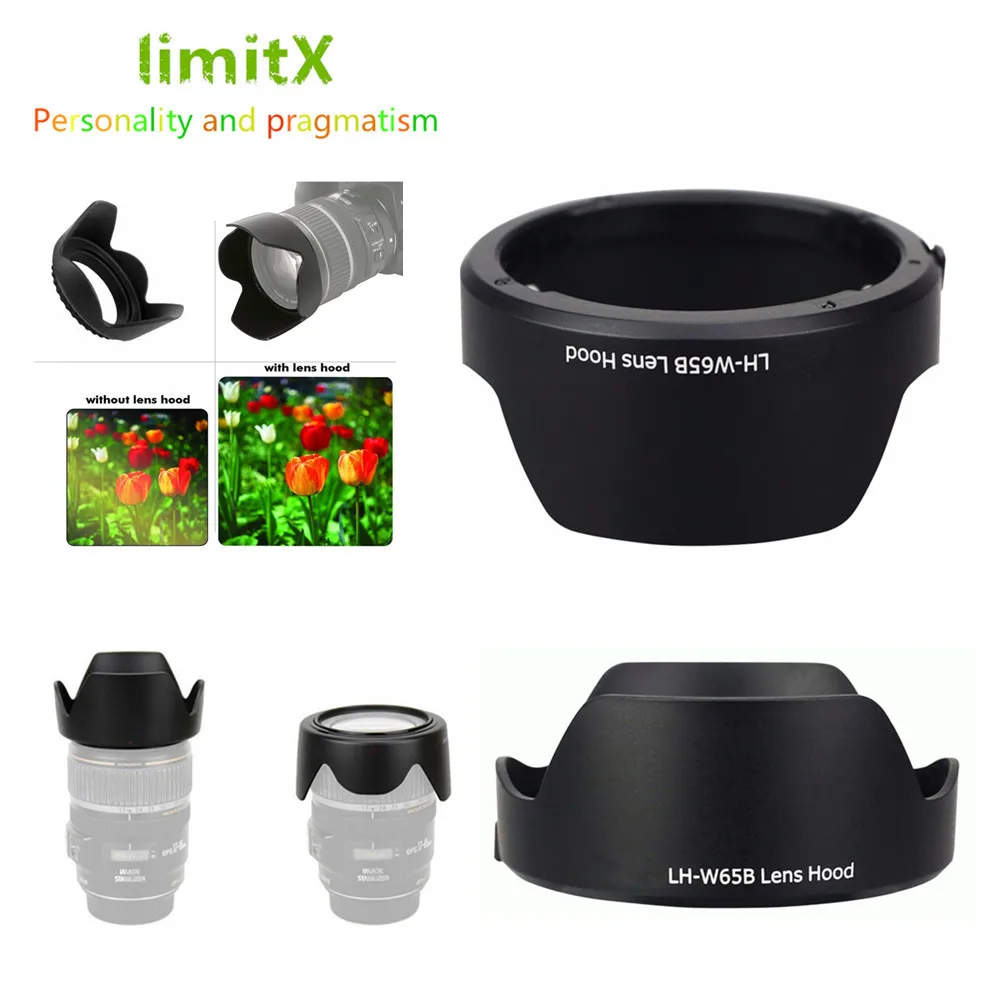 Лепестковая бленда для объектива Canon EF 24 мм f/2,8 IS USM 28 мм f/2,8 IS USM заменяет объектив EW-65B EOS 6D II 77D 80D 90D 5D 7D