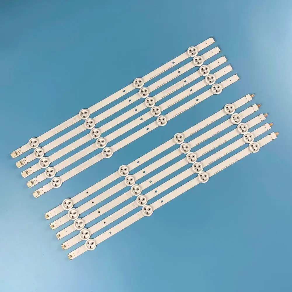

New Kit 10 PCS LED backlight strip for Panasonic TX-42AS500E TX-42A400B 42LRU70 SV0420A88_Rev3_B SV0420A88_Rev3_A_4LED_130930