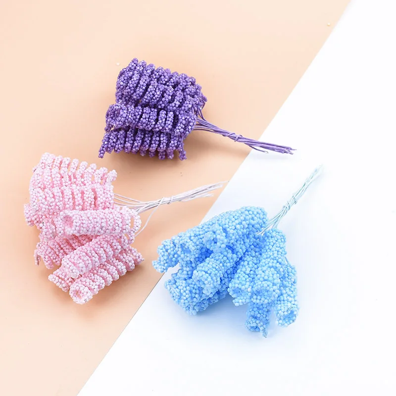 Multicolor optional Artificial plants simulation of babysbreath DIY wreath bouquet Bubble flowers for Wedding dress room dress JH20 (5)