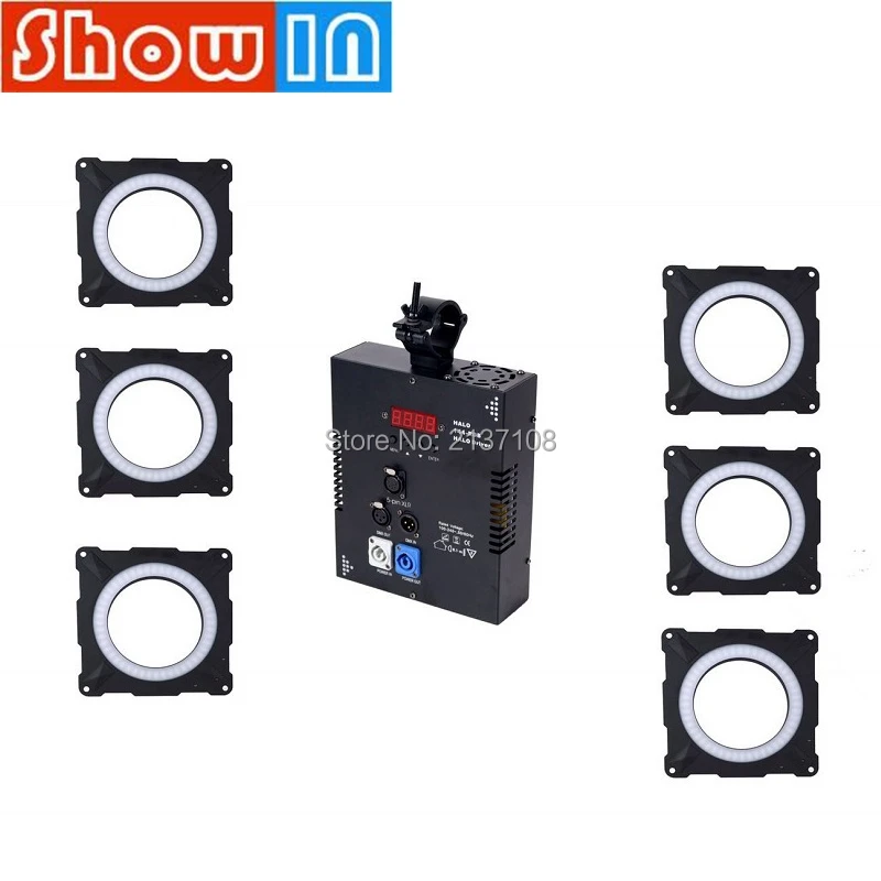 

Halo Driver 144 RGB SMD LED Effect Light 200W DMX512 Luces DJ Disco Party Music Show Decoration Stage Lighting Effect Equipment