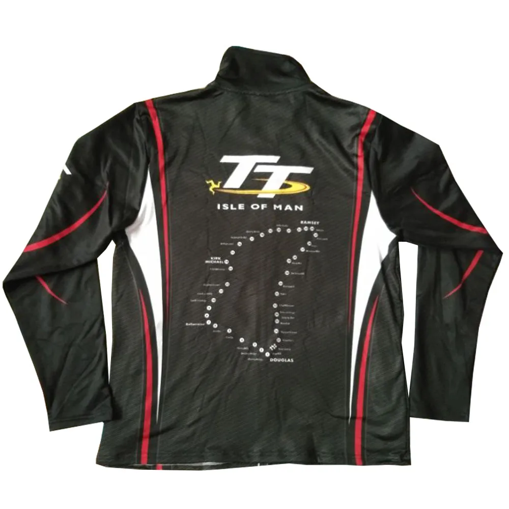 Полиэстер Isle of man TT мотоциклетная гоночная команда Sweathirt уличный Забавный