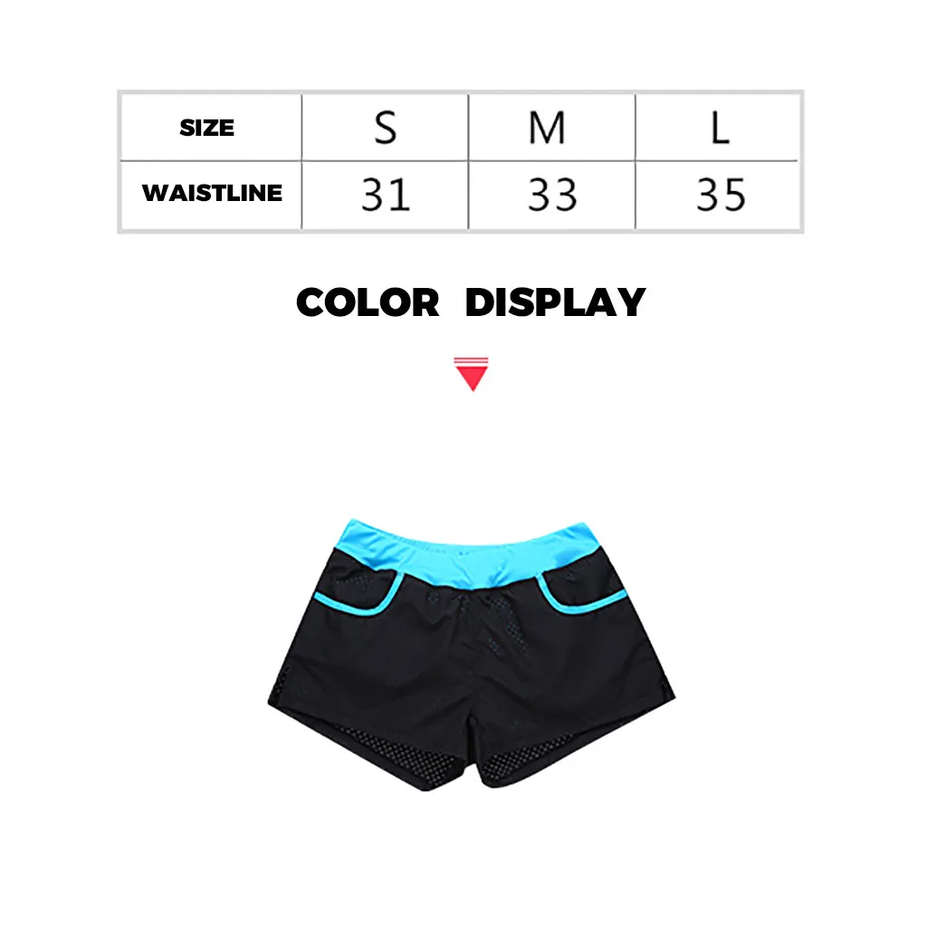 Sports runing Shorts Women Yoga Shorts Push Hips Sexy Middle Waisted Gym Fitness Elastic Quick Dry Running Shorts#y4