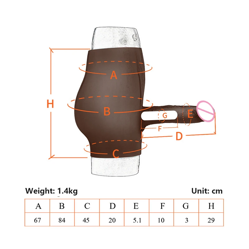 Skin Feeling Super Long 20cm Hollow Silicone Lesbian Strapon Dildo Panties Real Male Dick Sex Toys For Men Underwear Penis Pants 2