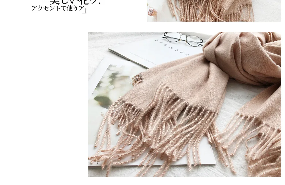 Scarves Women Hot Sale Cashmere Scarf Gift For Lady Tassel Pattern Pashmina Echarpe Cape Shawls And Wraps Bandana Hijab