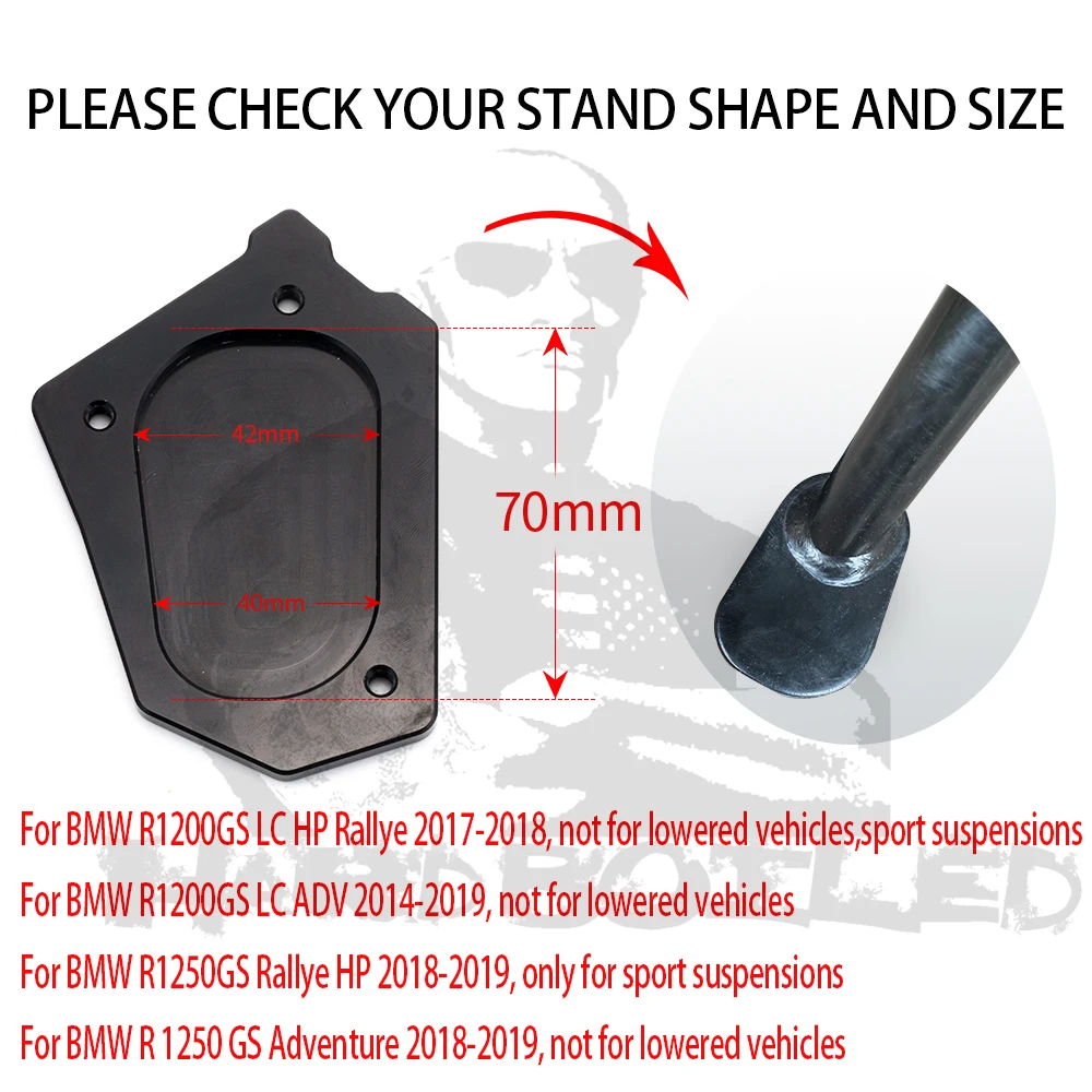 Подставка для BMW R 1200 GS LC R1200GS R1250GS 1200GS ADV Adventure 2014 2020 CNC|Накладки и декоративные