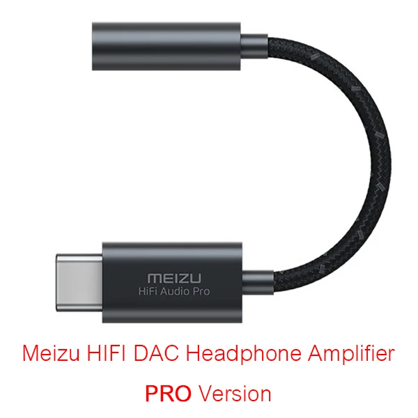 Meizu HIFI DAC Headphone Amplifier Pro USB C To 3 5mm Hi Res Converter Portable Headphones Audio Adapter Amp for Android Type C