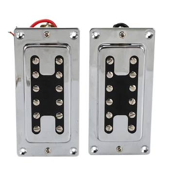 

Hot Double Coil Guitar Sealed Humbucker Pickups Pick-Ups for LP Electric Guitars with Mounting Screws (Pack of 2Pcs)