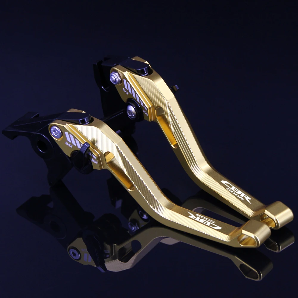 

3D Rhombus Hollow Design Patent Adjustable Motorcycle CNC Brake Clutch Levers For Honda CBR 500R CBR500R/CB500F/X 2013-2018 2017