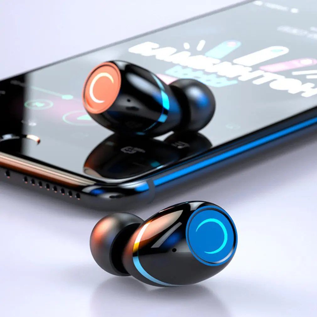 300h Long standby Bluetooth G05 5 1 TWS Earphone USB Wireless Earbuds noise reduction key Control Prevent accidental touch