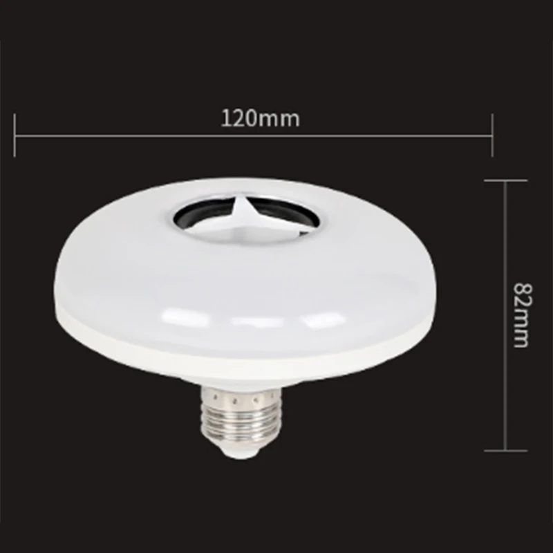 LED bluetooth 12W Light Bulb E27 RGB Dimmable Color Changing Stage Lamp W Remote