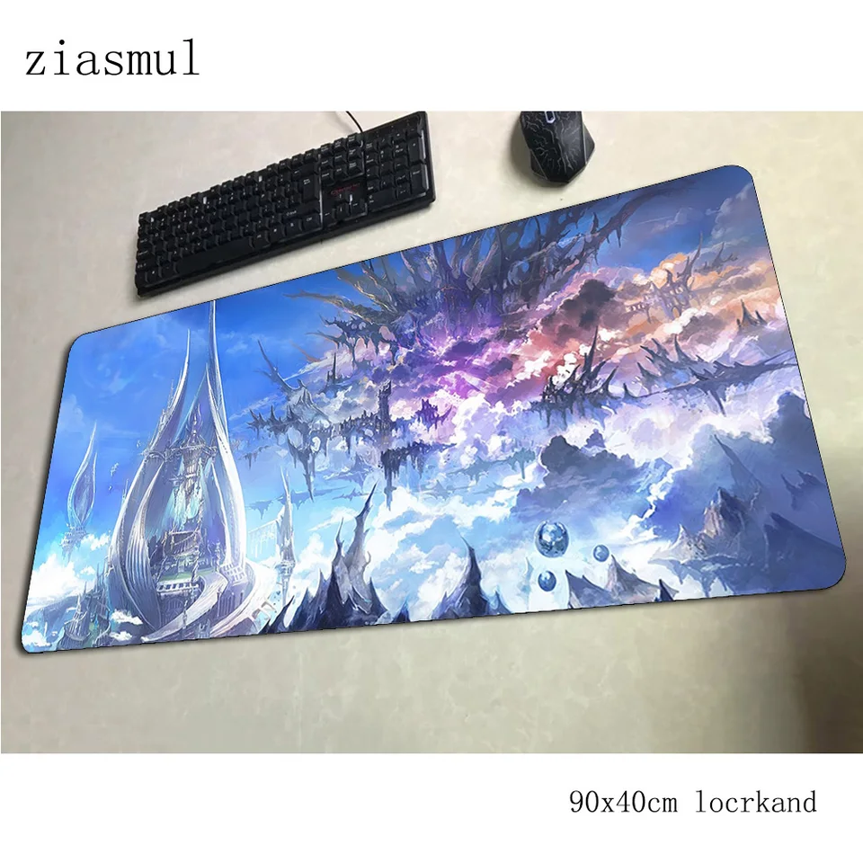XXLMoePad, 90 X 40 Cm Large Moepad | Anti Slip Desktop Pad | Precise Control GamingMoePad | PC Computer Keyboard Desktop Pad (A,90× 40CM