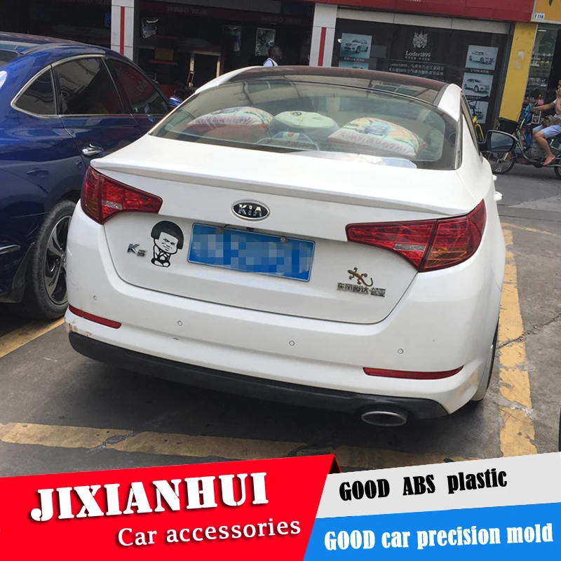Спойлер для автомобиля Optima 2011 2013 Kia WXK спойлер из АБС пластика цвет заднего