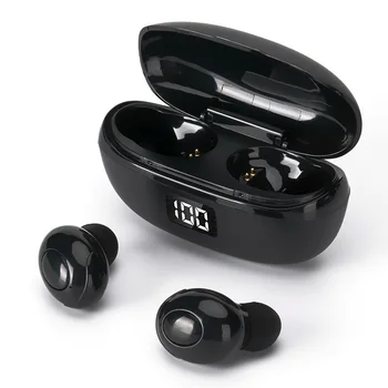 

Chonchow TWS Bluetooth 5.0 Earphones Charging Box Wireless Stereo Sports Waterproof Earbuds Headset with Microphone for Phone