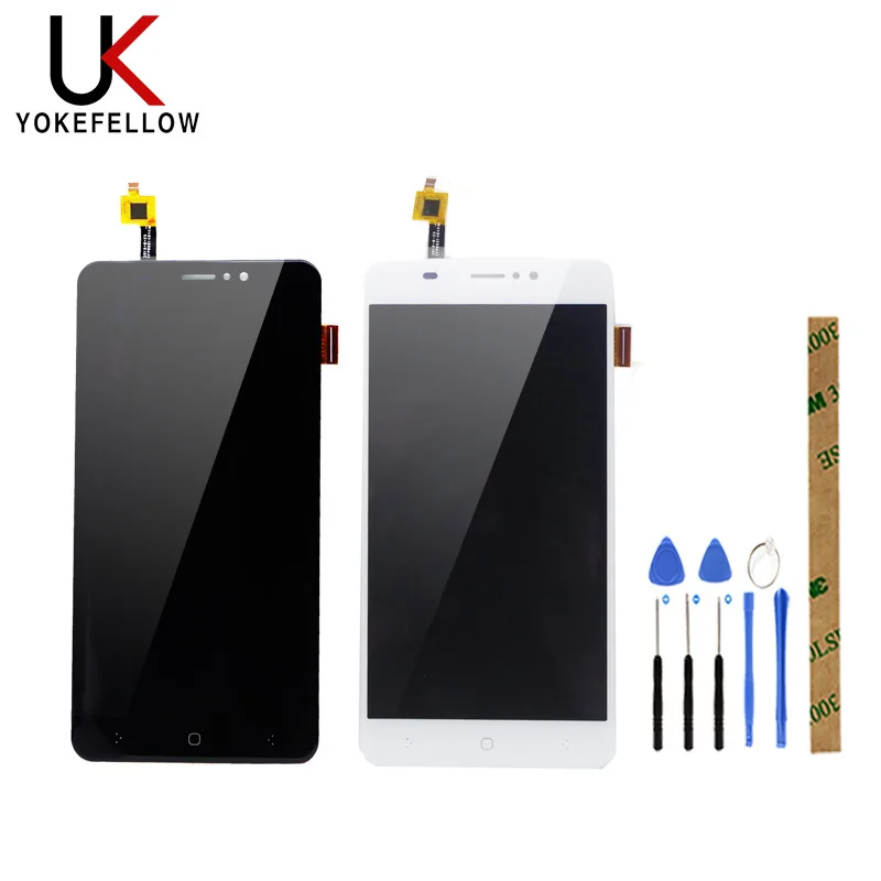 

LCD Display For BQ 5525 Mobile BQ-5525 Practic BQ5525 LCD Display Digitizer With Touch Screen Complete Assembly