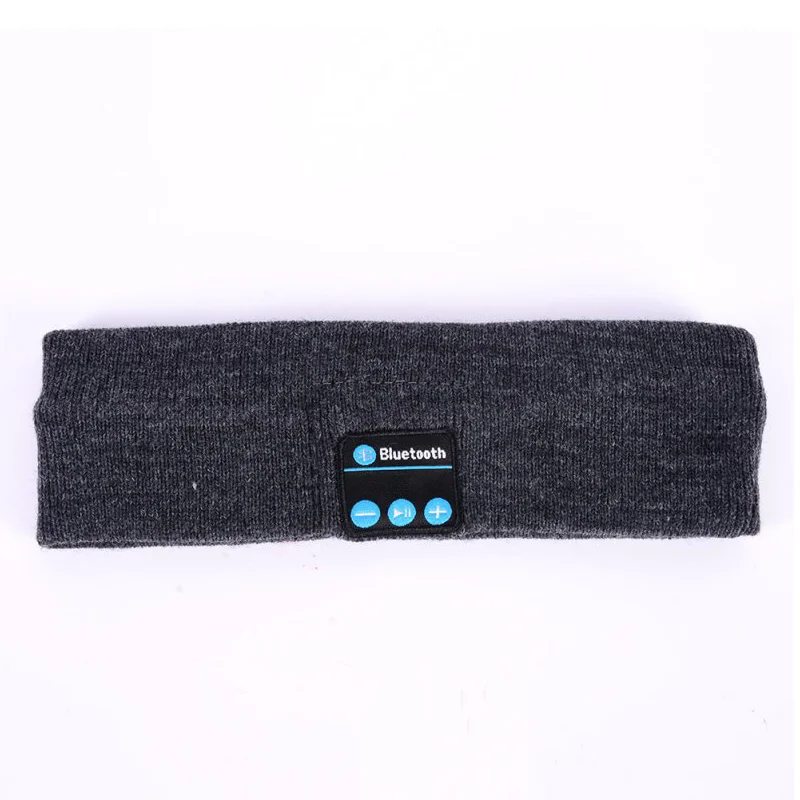 V5.0 беспроводной Bluetooth платок музыка оголовье вязаные головной убор для сна спортивная повязка наушники Динамик гарнитура