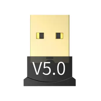 

200pcs/lot Bluetooth 5.0 Adapter Transmitter Bluetooth Receiver Bluetooth Dongle Wireless USB Adapter for Computer PC Laptop