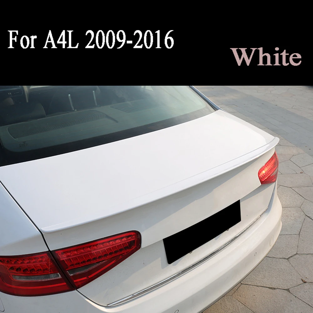 Карбоновое волокно автомобиля хвост плавники отделка задний спойлер для Audi A4L 2009 2010 2011 2012 2013