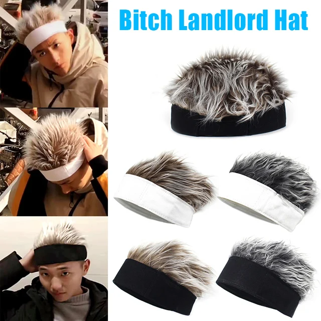 2020 Men Women Beanie Wig Hat Fun Short Hair Caps Breathable Soft for Party Outdoor PR Sale 6