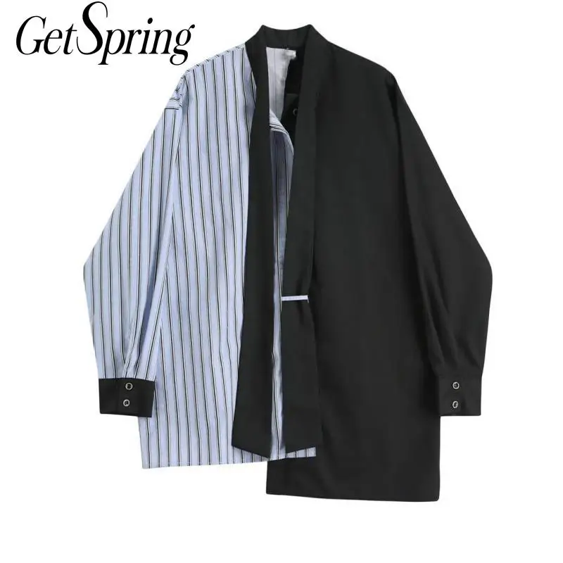 Getspring женская блузка в стиле пэчворк подходящие цвета женские топы блузки