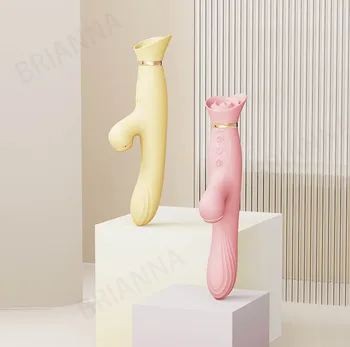 ZALO ROSE female vibrator G Spot dildo sucking vibator 9 powerful clit sucker suction clitoral stimulator sex toys for women 5