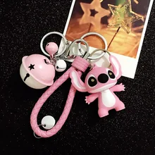 Южная Корея мультфильм Сияющий звук делая стежок брелок женский креативный автомобиль парный брелок для ключей Сумочка Подвеска оптом