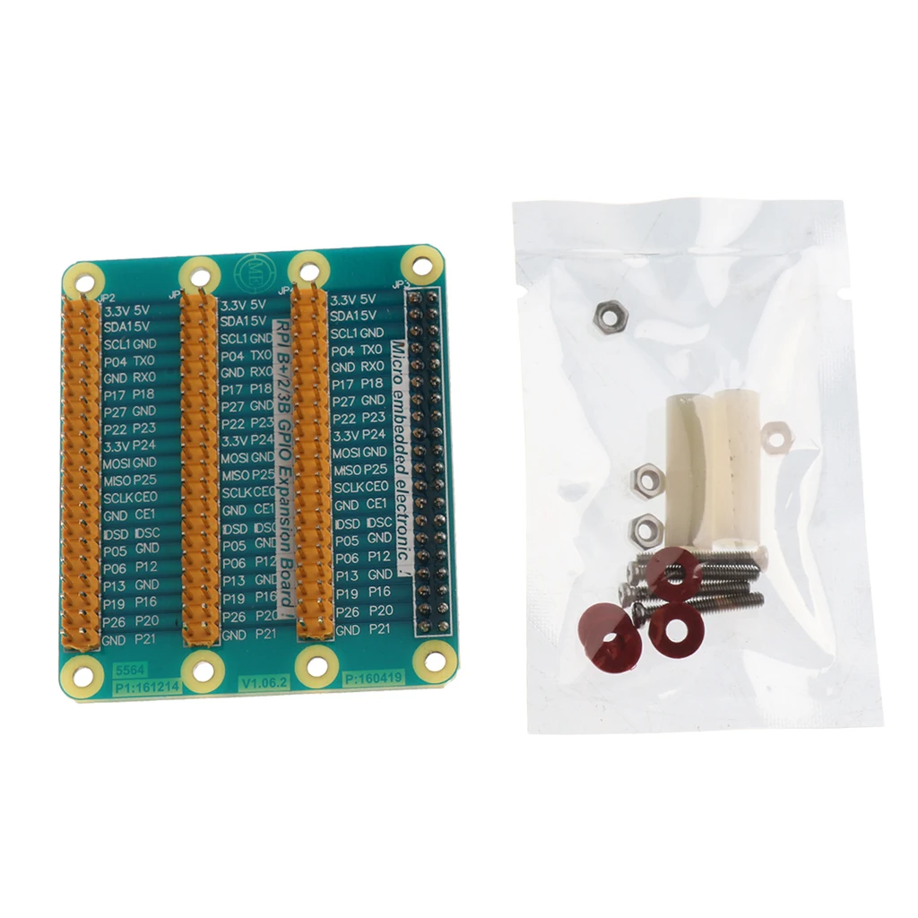 GPIO Expansion Board 1 to 3 Module for Raspberry pi 3 &Pi 2 & Pi Model B+