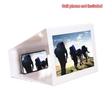 

12inch HD Foldable Magnifier Enlarge Eye Protection Screen Amplifier Home Anti Radiation Holder Desktop Video Stand Mobile Phone