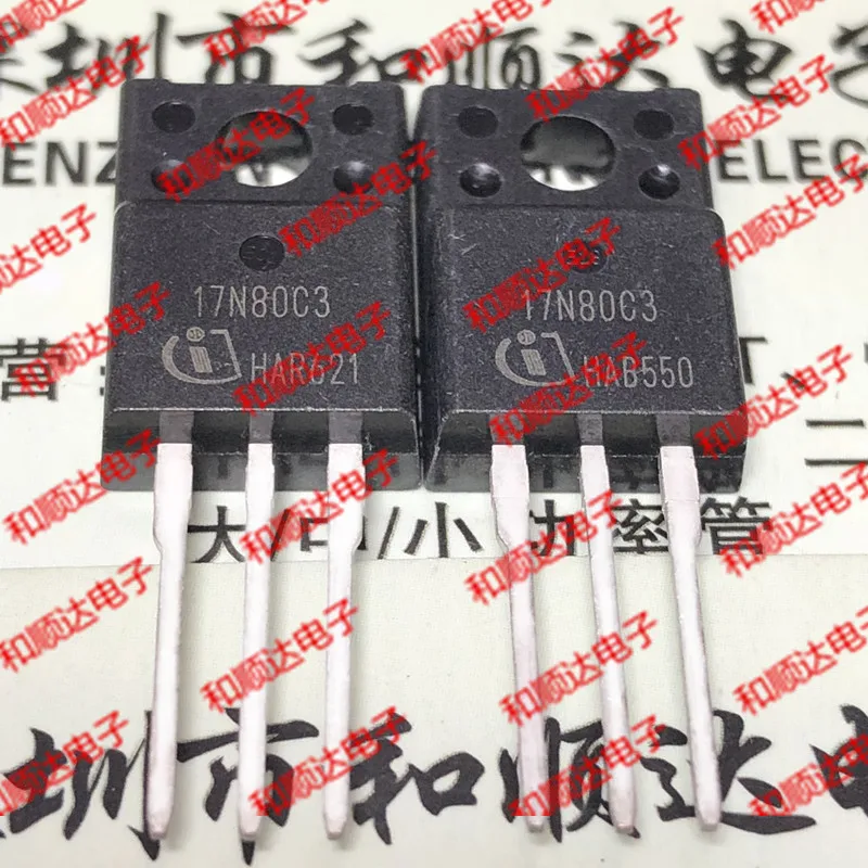 10 шт./лот SPA17N80C3 17N80C3 новые имеющиеся TO-220F 800V 17A