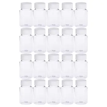 

20Pcs Travel Accessories Solid Container Liquid Container for Travel Trip Home
