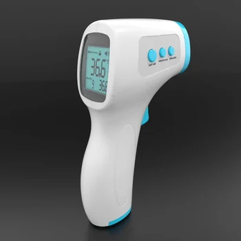 

Digital IR Infrared Body Thermometer Forehead Surface Temperature with LCD Backlight Ear Body Thermometer Gun Adult Baby