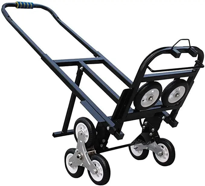 Techtongda Home Garden Tools Stair Climbing Cart Portable Folding Hand Truck, 420LBS Capacity Handcart Luggage Cart
