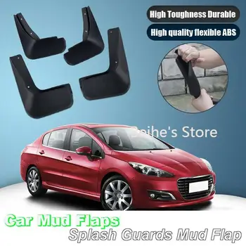 

For Peugeot 308 2012-2015 Splash Guards Mud Flap Front Rear Mudguards Fender