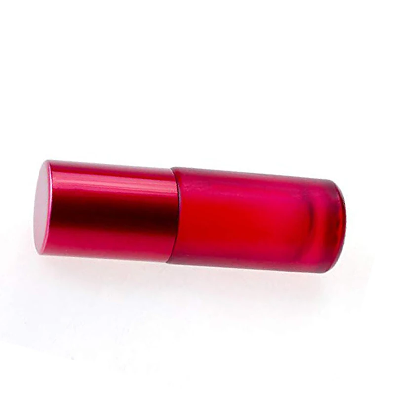 1/5/10PCS 5ml portable frosted colorful essential oil perfume thick glass roller vial travel refillable rollerball bottle mini perfume bottle perfume refill bottle refillable perfume bottle