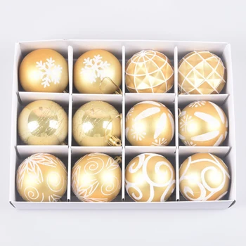 

12Pcs Christmas Tree Ball Christmas Tree Xmas Baubles Wedding Ornament