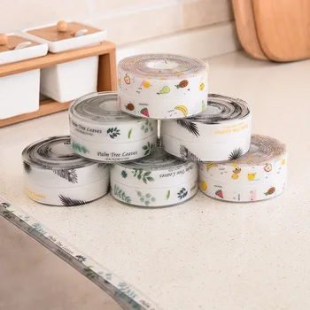 

Kitchen waterproof and mildew proof adhesive tape kitchen kitchen sink door and window crack stick corner line seal strip beauty