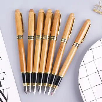 

Bamboo Calligraphy Art Fountain Pen Chisel-pointed Nib 0.7mm-3.0mm Writing Tool K9FC