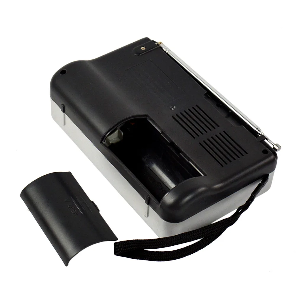 Портативный AM FM радиоприемник Ретро винтажный встроенный динамик Карманный