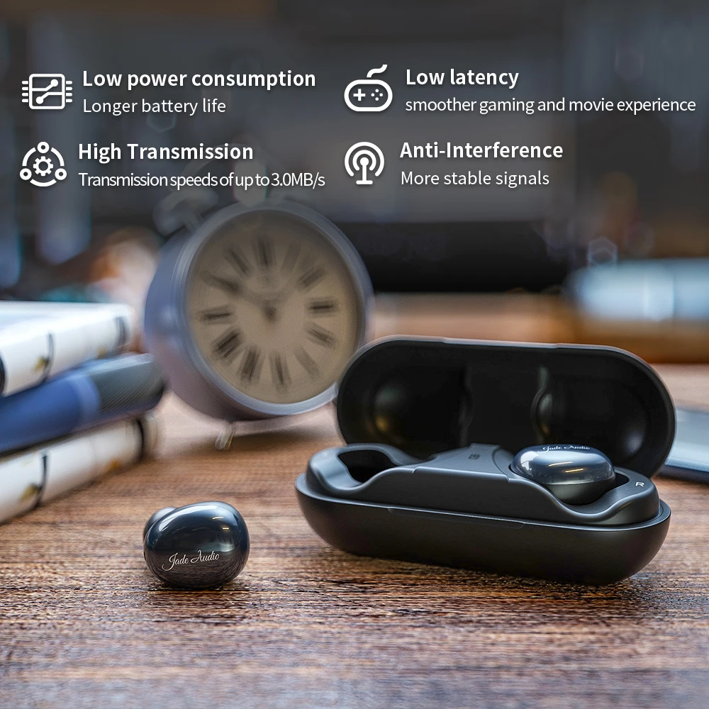 Спортивные Беспроводные наушники JadeAudio(FiiO) EW1 TWS IPX5 Bluetooth aptX V5.0 с поддержкой aptX/AAC