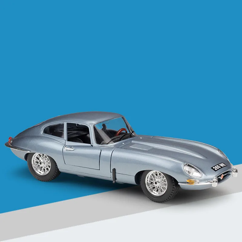 Bburago литая под давлением модель Jaguar E-type Coupe 1:18 из металлического сплава Высокая симуляция автомобилей с базой Игрушки для мальчиков подарки для мальчиков