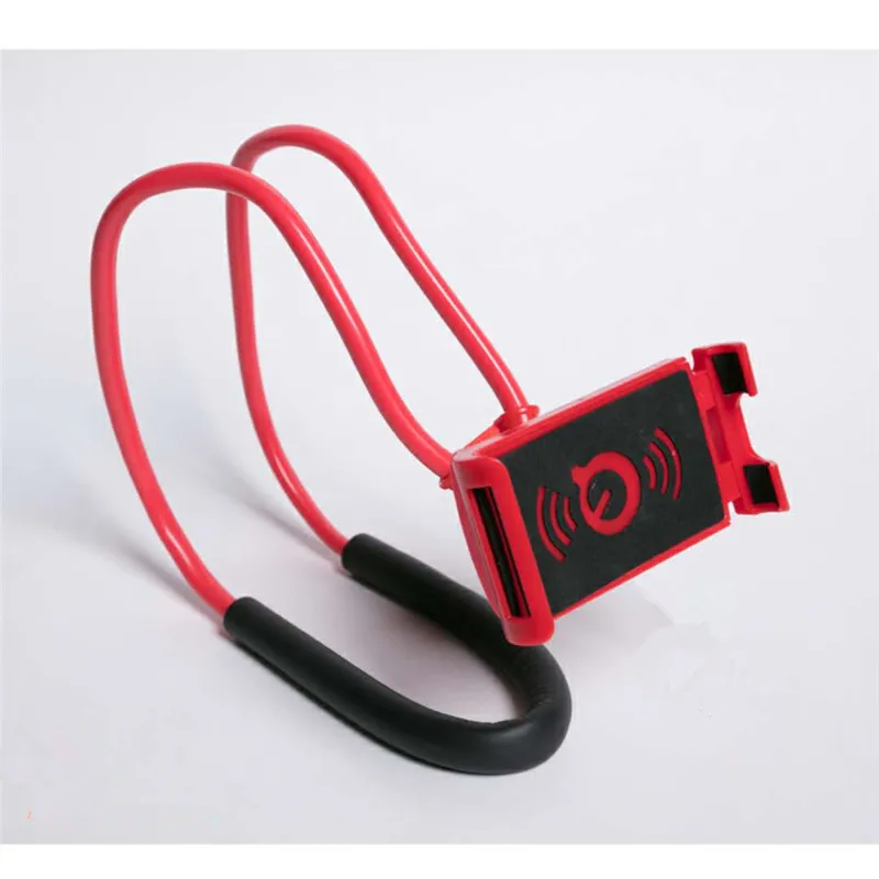 New Flexible Mobile Phone Holder Hanging Neck Lazy Necklace Tablet Holder Stand For Cellphone Tablets for iPhone Huawei Xiaomi